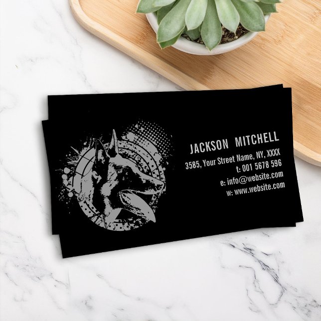 Malinois - Belgian shepherd -Mechelaar Business Card (Creator Uploaded)