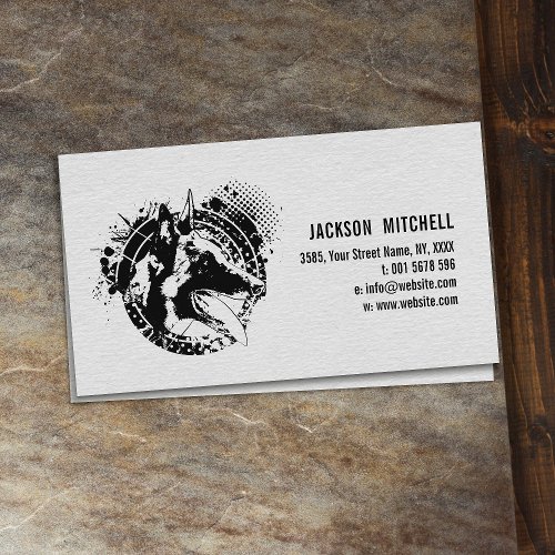 Malinois _ Belgian shepherd _Mechelaar Business Card