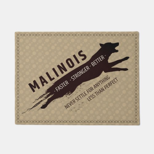 Malinois _ Belgian shepherd _Mechelaar Doormat