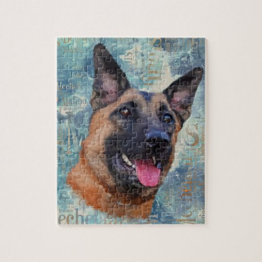 Malinois Belgian shepherd Mechelaar Jigsaw Puzzle