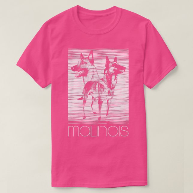 Malinois Belgian shepherd Mechelaar Maligator (1) T-Shirt (Design Front)