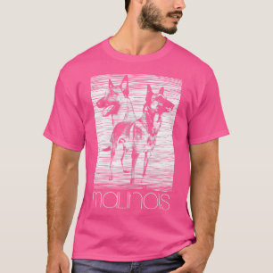 Malinois Belgian shepherd Mechelaar Maligator (1) T-Shirt
