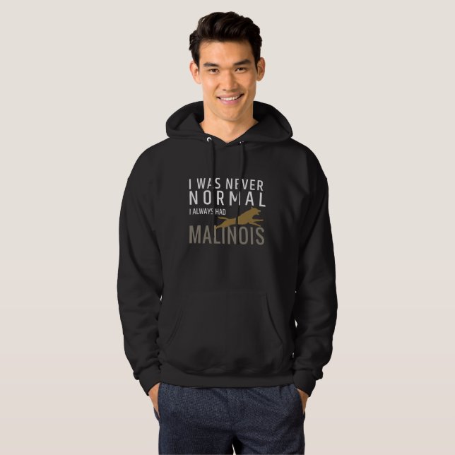 Malinois - Belgian shepherd -Mechelaar -Maligator Hoodie (Front Full)