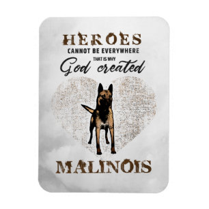 Malinois - Belgian shepherd -Mechelaar -Maligator Magnet