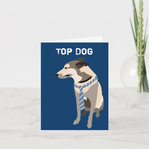 Malinois Belgian Shepherd Top dog Card