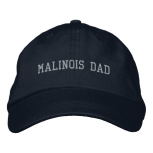 Malinois Dad Dog Dad Athletic Embroidered Baseball Cap