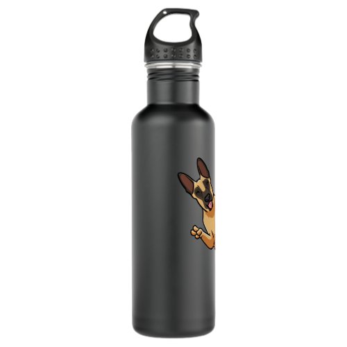 Malinois Dog Belgian Shepherd Dog Stainless Steel Water Bottle