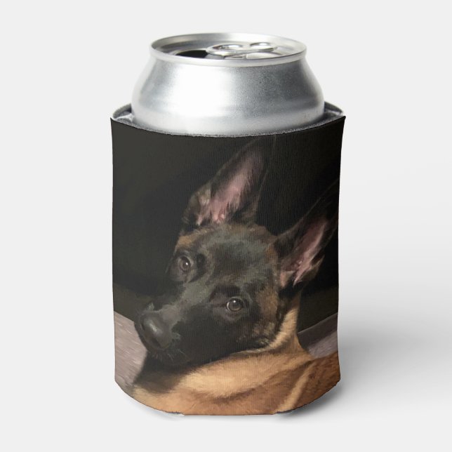 Malinois Dog Can Cooler (Can Front)