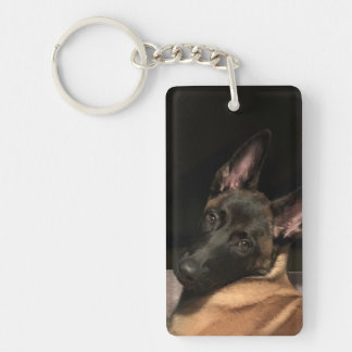 Malinois Dog Keychain