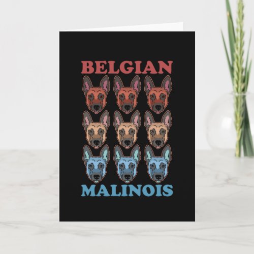 malinois  Dog Owner Belgian Malinois Card