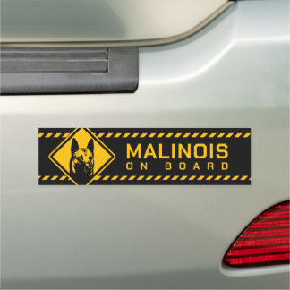 Malinois On Board Car Magnet