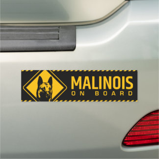 Malinois On Board Car Magnet