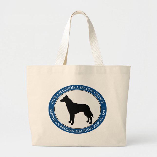 Malinois Rescue Logo, Totes & (Front)