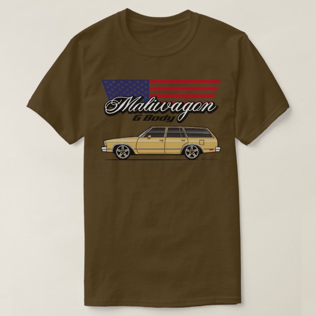 Maliwagon Gold T-Shirt (Design Front)