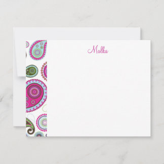 Malka Bat Mitzvah Invitation Birthday Thank You