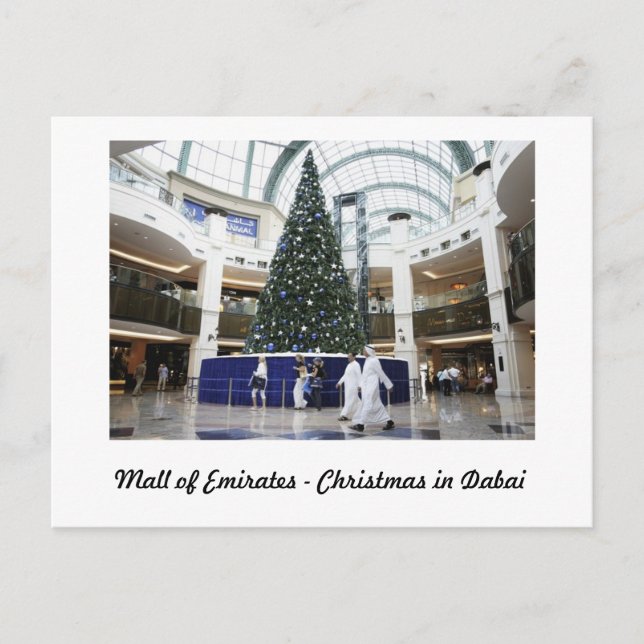 MALL OF EMIRATES -DUBAI HOLIDAY POSTCARD (Front)