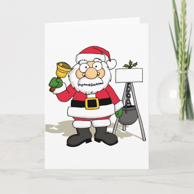 Mall Santa Holiday Card (Front)