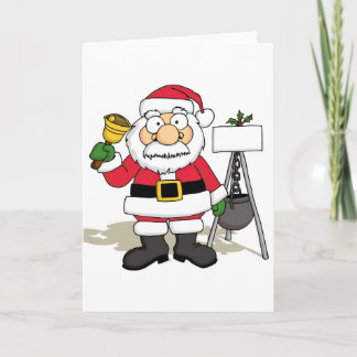 Mall Santa Holiday Card