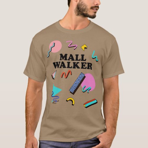 Mall Walker Workout Walking Retro 1980s Vintage St T_Shirt