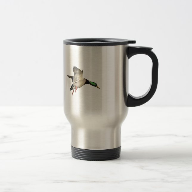 MALLARD2, DUCK HUNTER TRAVEL MUG (Right)