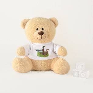 Mallard Drake and Duck Teddy Bear