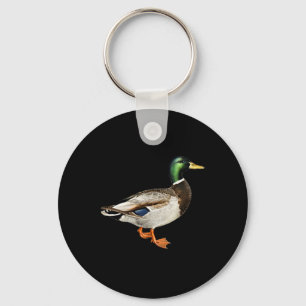 Mallard Drake Duck Pocket Logo Mallard Ducks Hunti Keychain