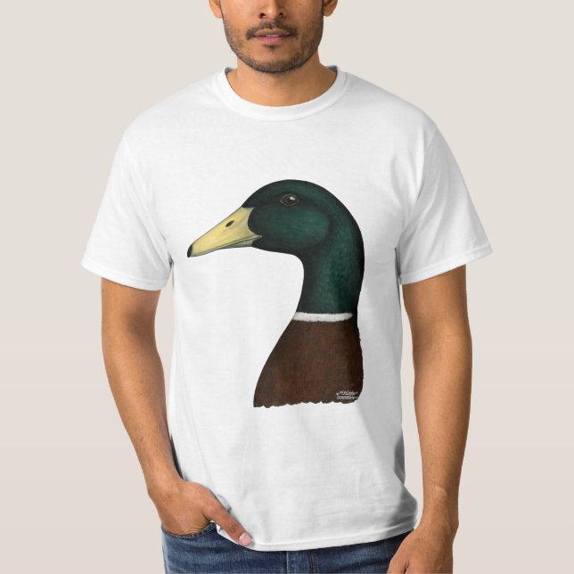 Mallard Drake Head T-Shirt (Front)