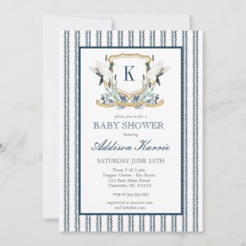 Mallard Duck Baby Shower Invitation by MakinMemoriesonPaper at Zazzle