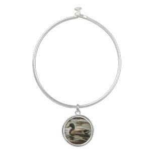 Mallard Duck Bangle Bracelet