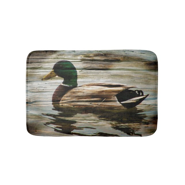 Mallard Duck Bath Mat (Front)