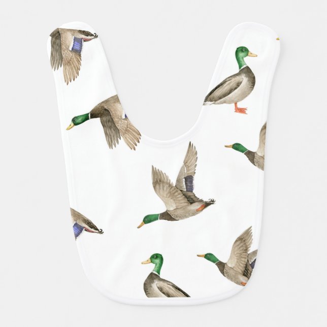 Mallard Duck Bib  (Front)