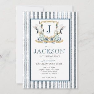 Mallard Duck Birthday Invitation, Southern Man Invitation