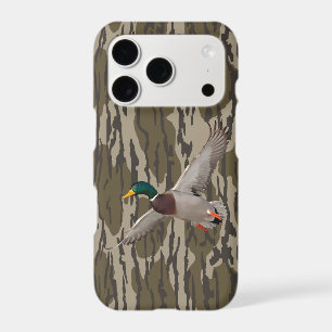 Mallard Duck Bottom lands Camo Hunting Season iPhone 17 Pro Case