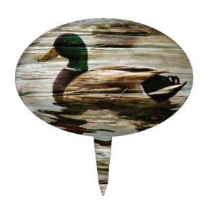 Mallard Duck Cake Topper