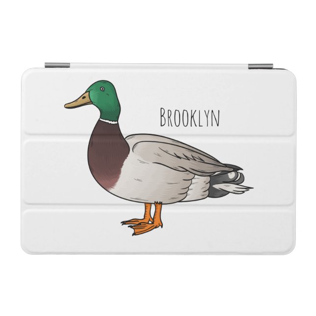 Mallard duck cartoon illustration  iPad mini cover (Horizontal)
