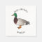 Mallard duck cartoon illustration 