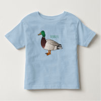 Mallard duck cartoon illustration