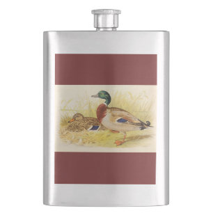 Mallard Duck Classic Flask