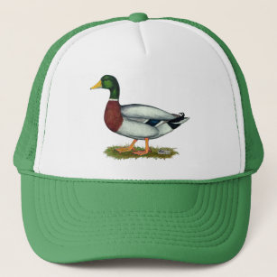 Mallard Duck Drake Trucker Hat