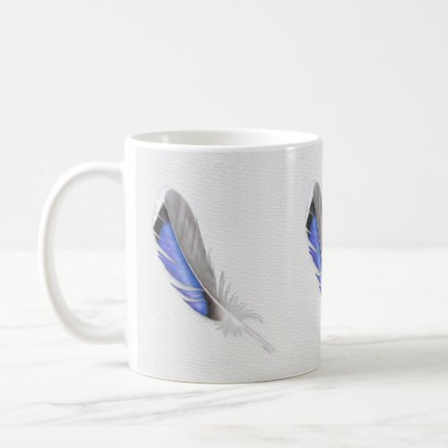 Mallard Duck Feather Watercolor Coffee Mug