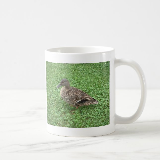 Mallard Duck Female Photo Coffee Mug (Right)