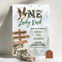 Mallard Duck First Birthday