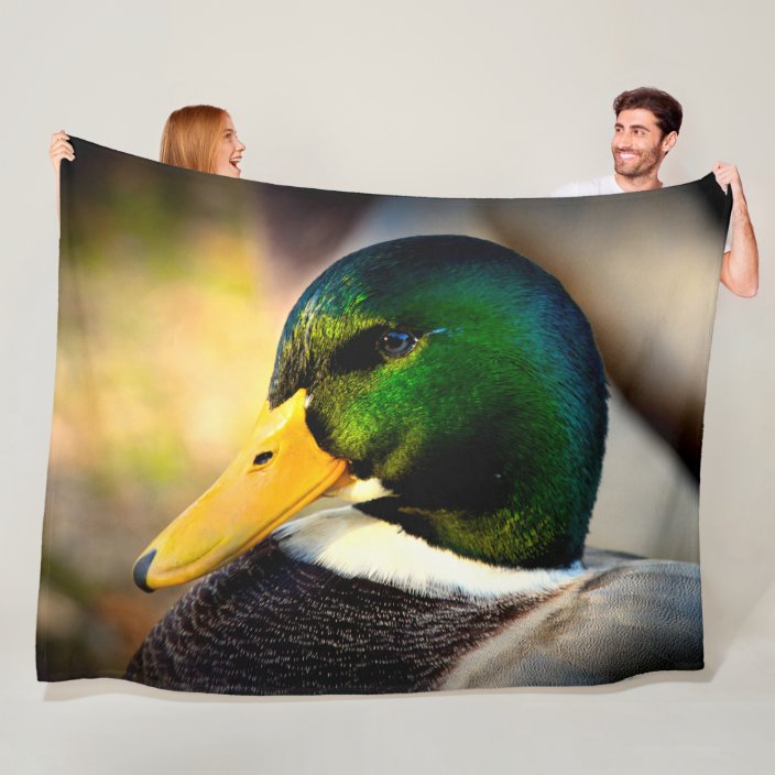 MALLARD DUCK FLEECE BLANKET