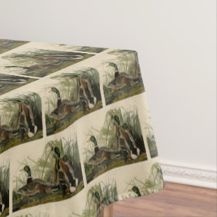 Mallard Duck from Audubon's Birds of America Tablecloth