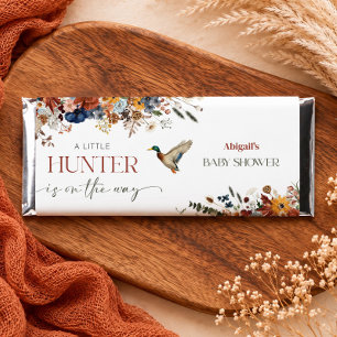 Mallard Duck Hunter Baby Shower Hershey Bar Favors