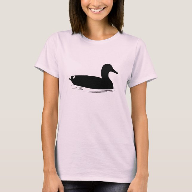 Mallard Duck in Silhouette T-Shirt (Front)