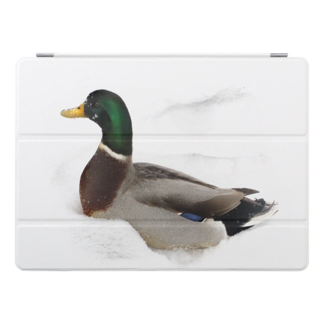 Mallard Duck in Snow 10.5 iPad Pro Case