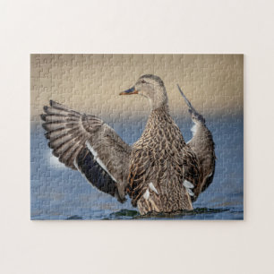 Mallard Duck in the Hudson Valley Jigsaw Puzzle