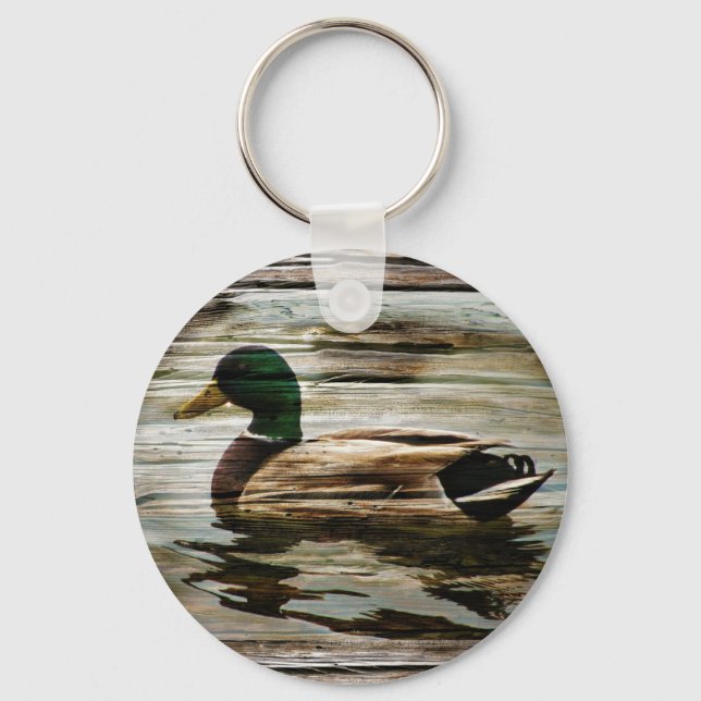 Mallard Duck Keychain (Front)