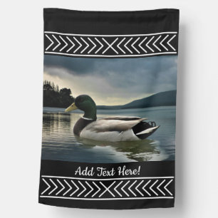 Mallard Duck Lake House Flag